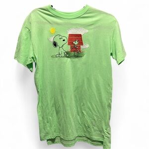✨ NWT Peanuts Mint Green T-Shirt XXS
